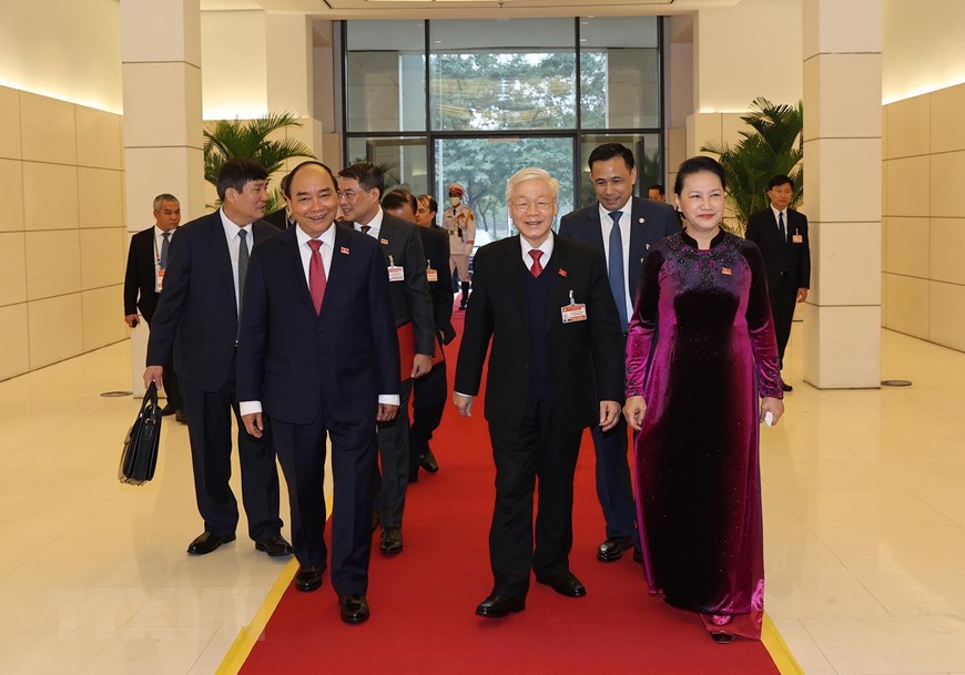 越共中央总书记阮富仲出席越共十三大筹备会议（组图）