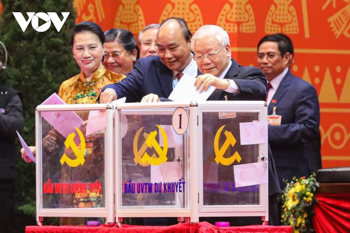 明天（31日）越共第十三届中央委员会将选举越共中央总书记