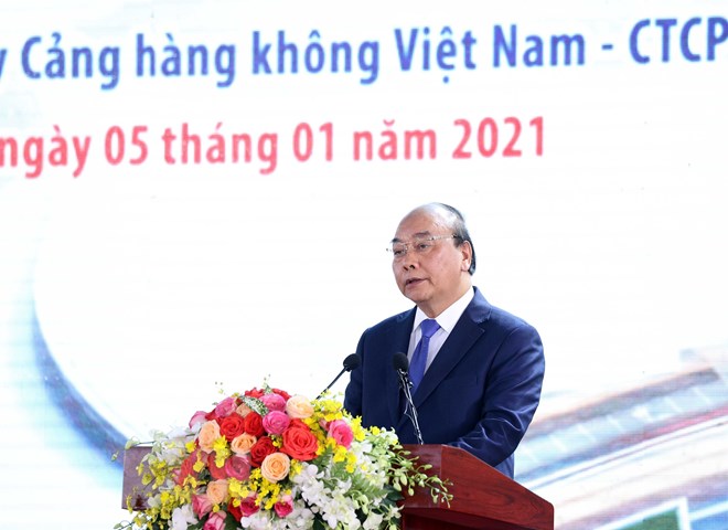 政府总理阮春福出席隆城国际机场项目一期工程动工兴建仪式