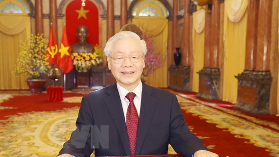 越共中央总书记、国家主席阮富仲发表二〇二一辛丑牛年新春贺词