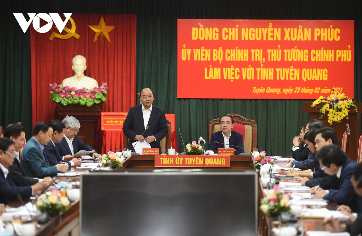 阮春福总理：宣光省要成为越南木材产业的发展中心
