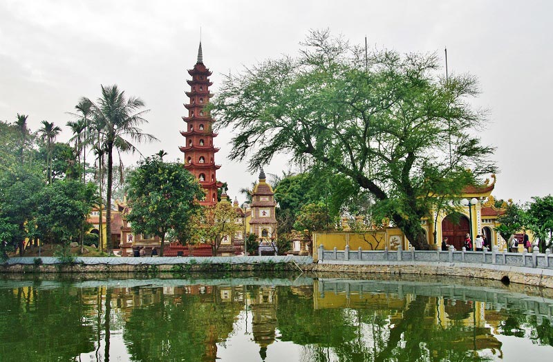 春节游览首都河内的心灵旅游景点