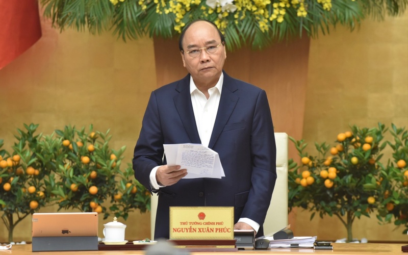 越南政府1月份例行会议：加强疫情防控 让广大人民群众过上安全的春节