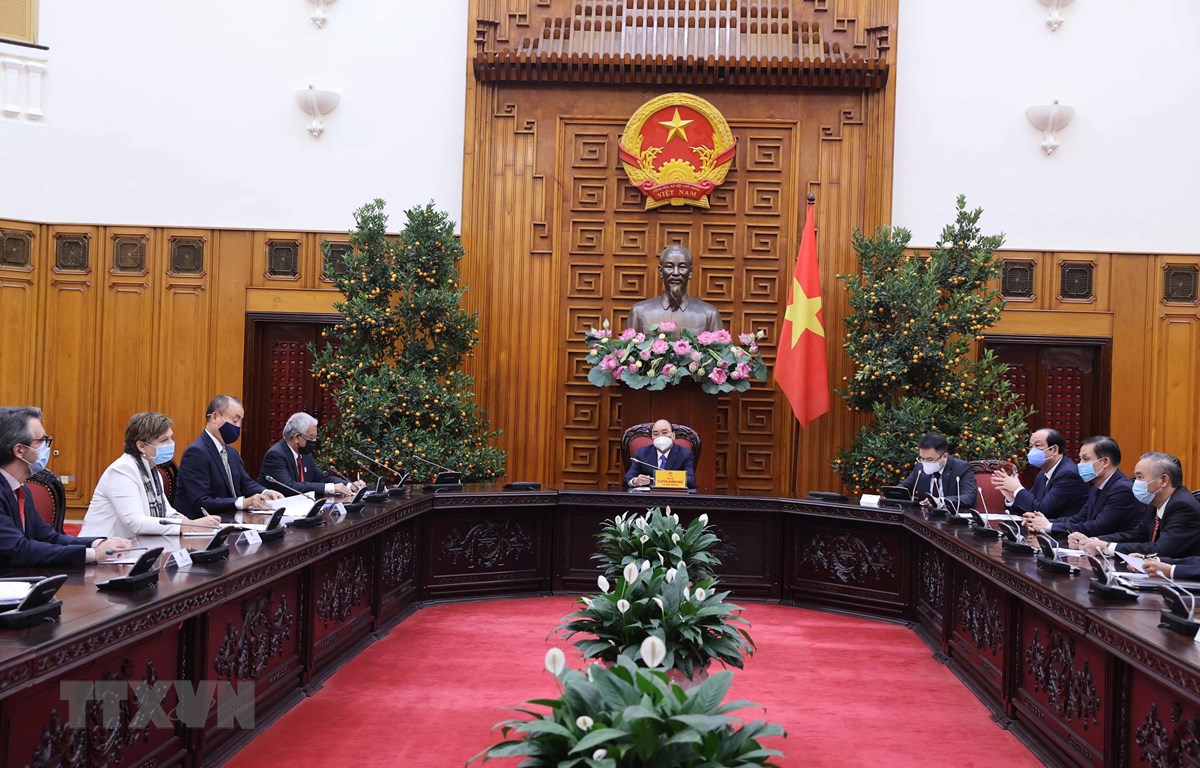 阮春福总理：越南一向希望加强与国际组织的关系