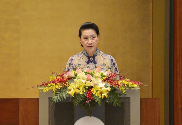 越南第十四届国会第十一次会议：提请国会免去国会主席阮氏金银的职务