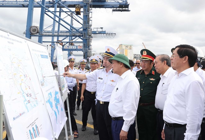 阮春福总理：到2030年将盖梅—布市建设成为地区的重点港口