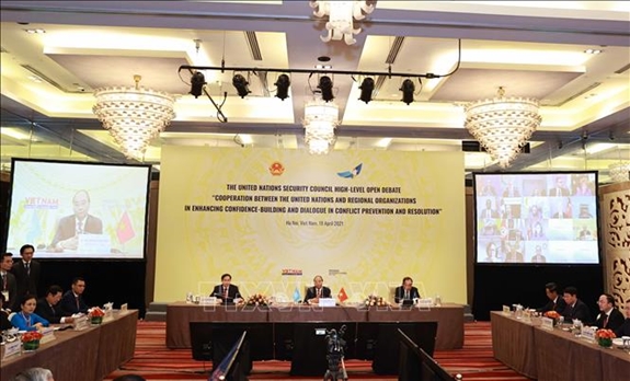 由越南主持的高级别公开辩论会赢得国际社会的关注与好评