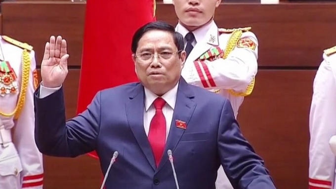 范明正同志当选为2016-2021年任期越南政府总理