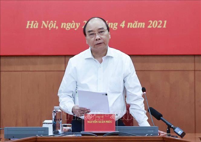 阮春福主席：塑造法律和司法工作人员培训学校的品牌和信誉