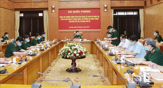 国防部长潘文江上将：切实维护换届选举的绝对安全
