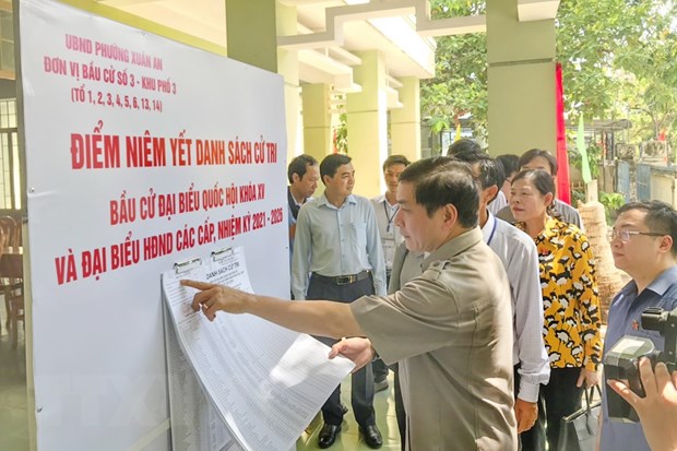 越南国会和各级人民议会换届选举筹备工作全部就绪