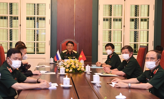 越南人民军队总政治局与俄罗斯武装力量军事政治总局加强合作