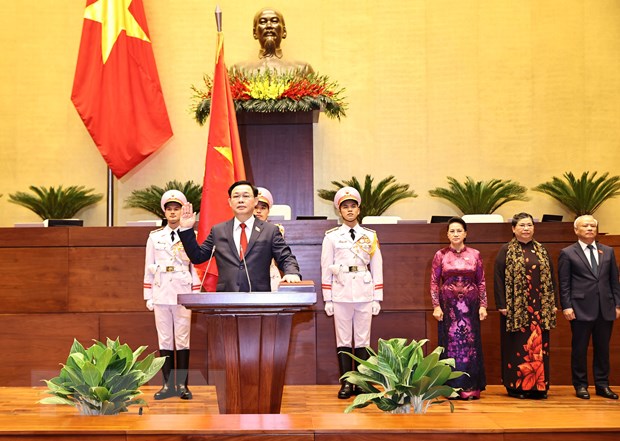 各国议会领导人继续致电祝贺越南国会主席王廷惠