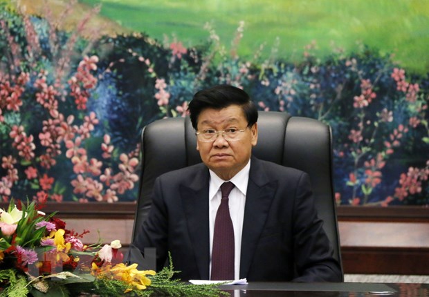 老挝领导人感谢越南帮助老挝抗击疫情