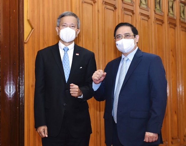 政府总理范明正：欢迎新加坡企业对越南进行投资和贸易交流