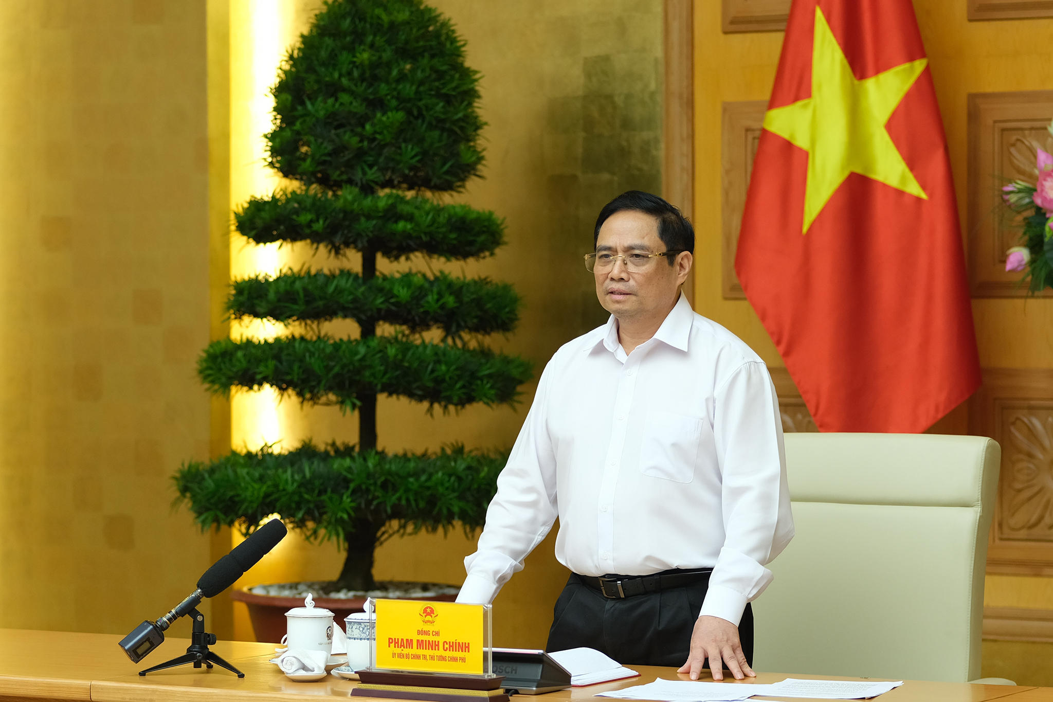 范明正总理：越南须保卫防疫成果并将其发扬光大
