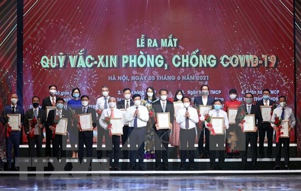 各国际组织驻越代表高度赞赏越南新冠疫苗基金会成立倡议