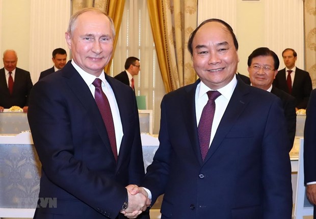 ​ 越南国家主席阮春福致信俄罗斯总统普京