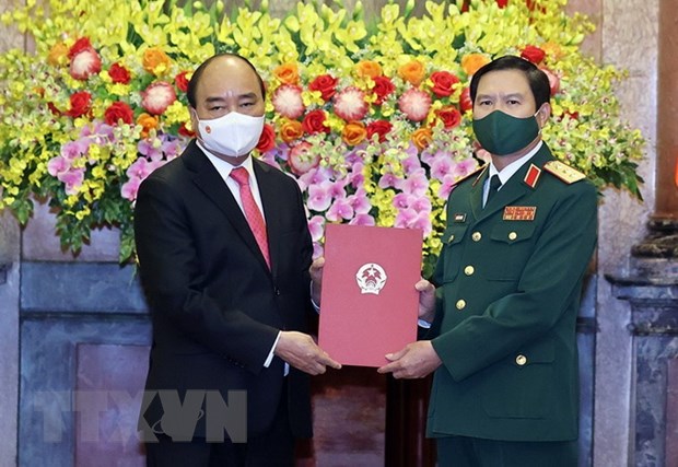 阮新疆上将担任越南人民军总参谋长一职