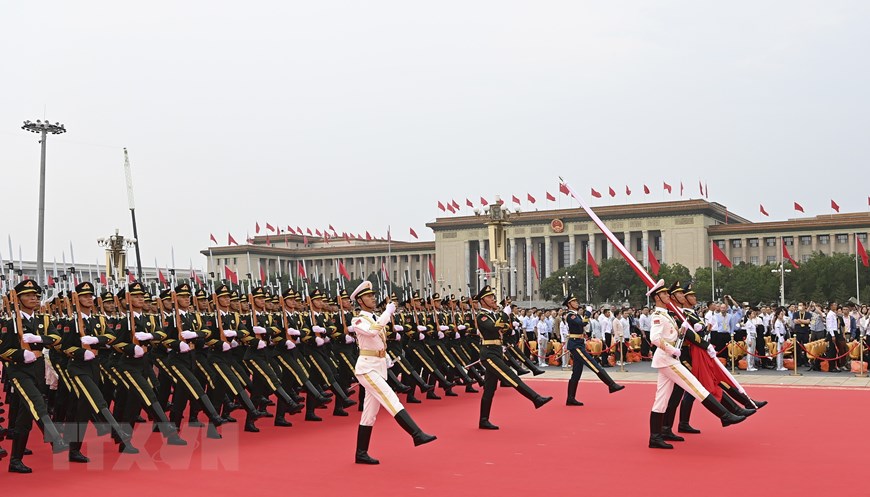 中国隆重举行庆祝中国共产党成立100周年（组图）