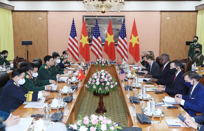 越南与美国加强防务合作