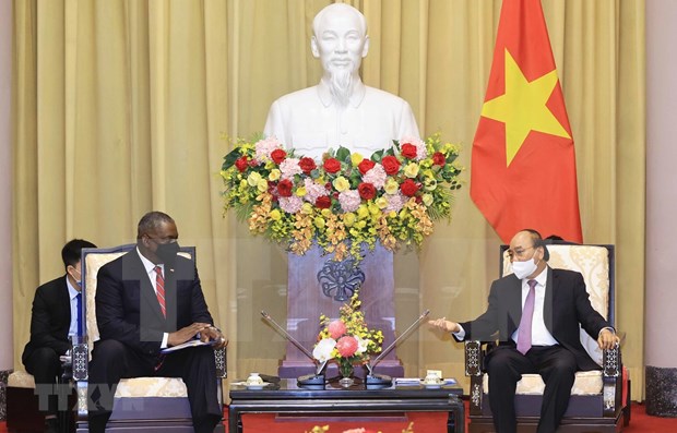 国家主席阮春福希望美国继续向越南提供疫苗