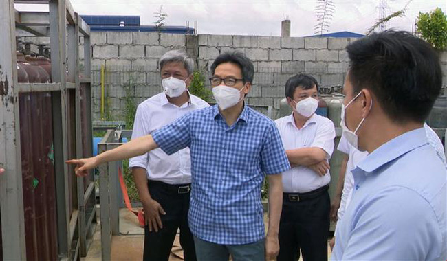 武德儋副总理视察平阳省新冠疫情防控工作  要求提高医用氧气生产能力
