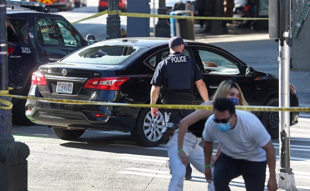 美国西雅图市一天发生四起枪击事件 致3死5伤