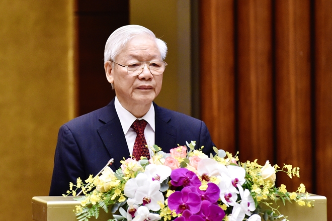 阮富仲总书记在越共中央政治局05号指示5年执行情况的全国总结会议上的讲话（全文）