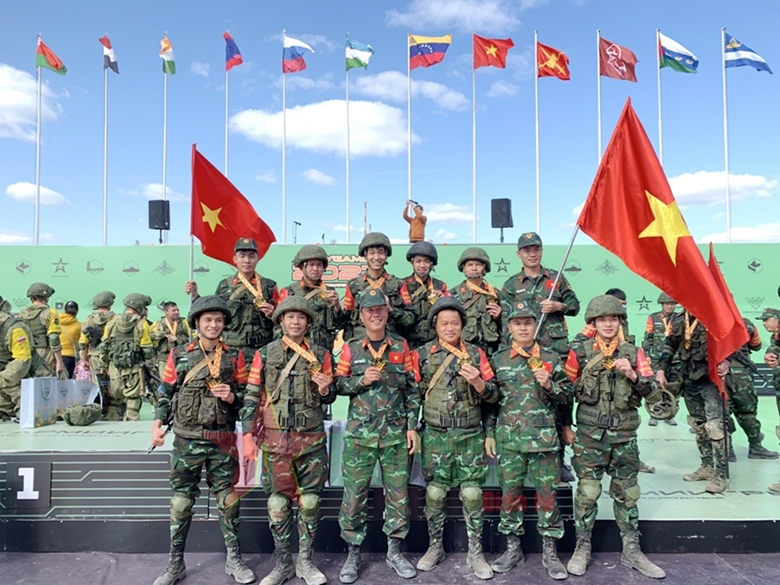 Army Games 2021：越南队在“安全环境”项目的射击赛项中表现出色摘得铜牌