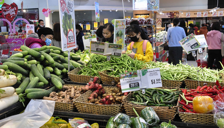 8月份越南CPI指数上涨0 25