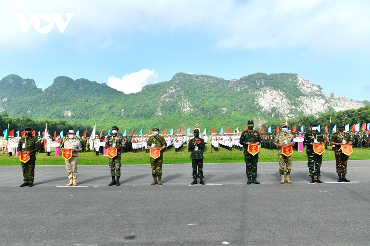 2021年国际军事比赛：越南承办的“狙击边界”和“事故区域” 两个赛项正式开赛