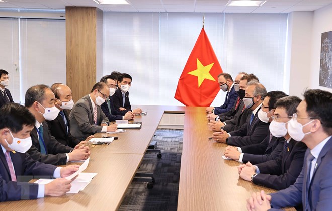 希望美国继续推动该国企业的对越投资