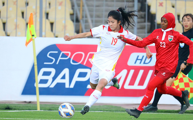 2022年女足亚洲杯预选赛：越南队大爆发 以16-0战胜马尔代夫队