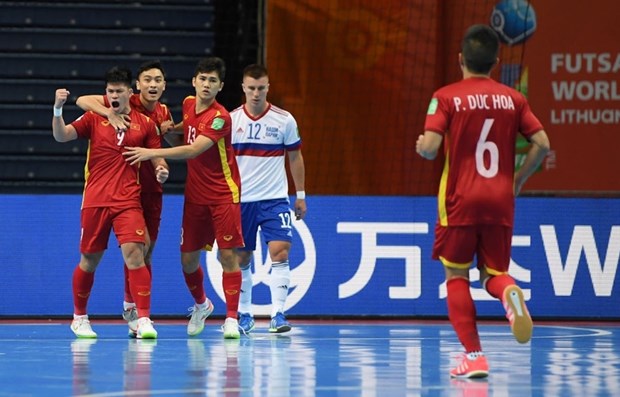2021国际足联室内五人制足球世界杯：俄媒盛赞越南队的比赛精神