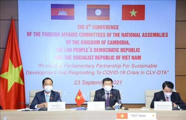加强柬老越三国国会在应对疫情中的合作