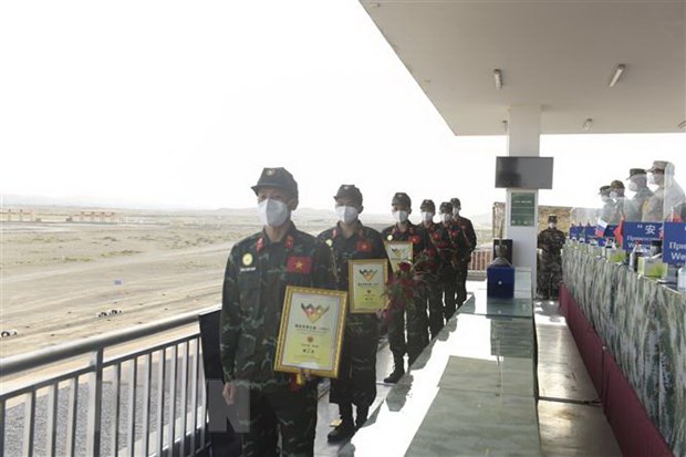 2021年国际军事比赛：越南人民军参赛队留下深刻印象