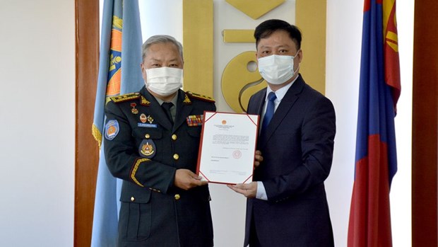 越南捐款5万美元支持蒙古应对新冠肺炎疫情