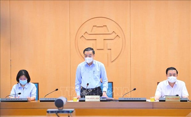 河内市实施安全、灵活适应，有效控制新冠肺炎疫情措施