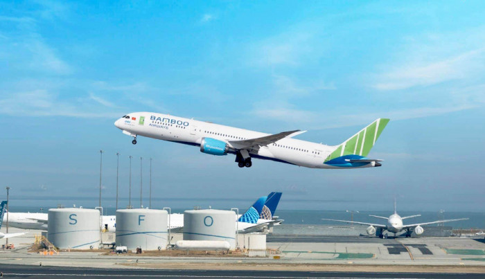 越南航空局支持越竹航班执行直飞美国的定期航班