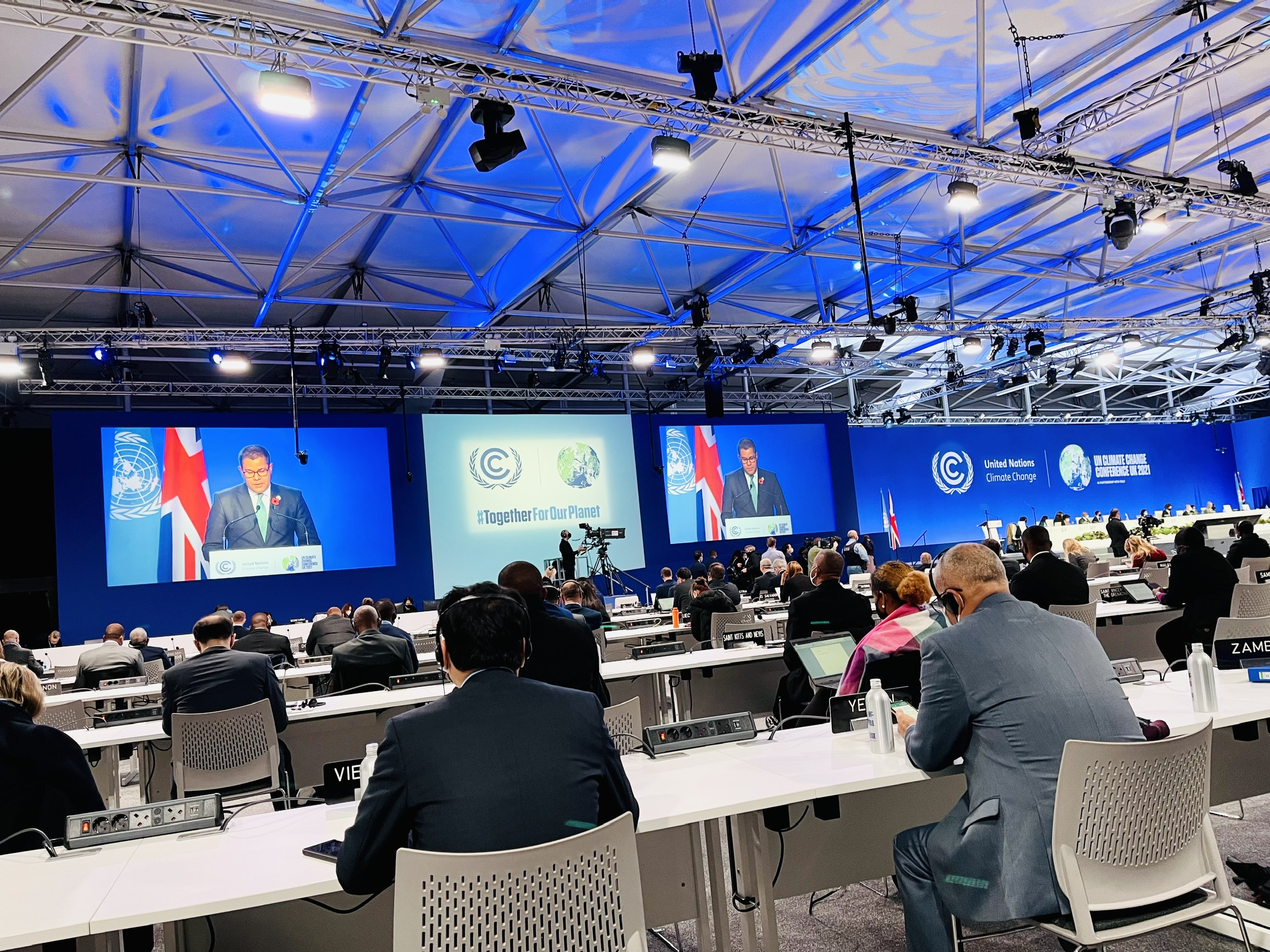 《联合国气候变化框架公约》第二十六次缔约方会议在英国格拉斯哥开幕