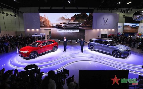VINFAST电动汽车在2021年洛杉矶车展亮相