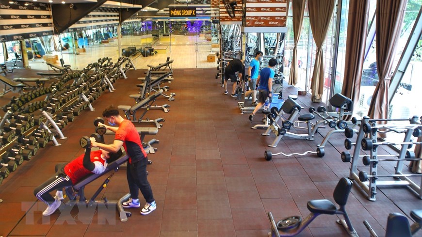 河内市允许不超过30人的室内体育活动