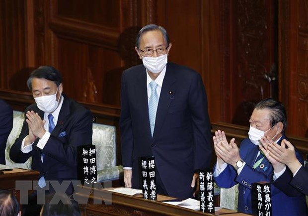 越南国会主席王廷惠电贺细田博之当选日本众议院议长