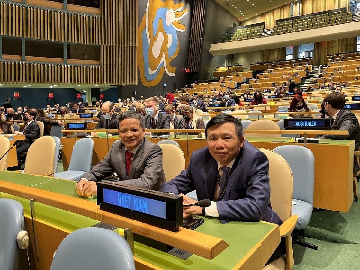 阮红操大使再次当选为联合国国际法委员会成员