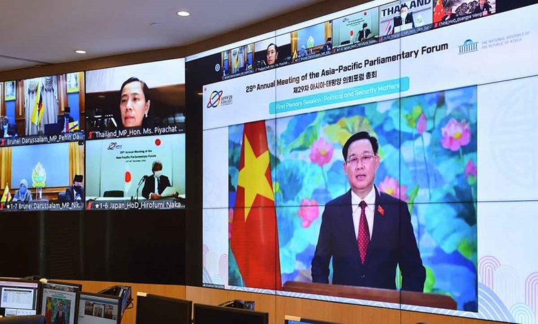 越南国会主席王廷惠：促进以人为本、惠及人民的合作