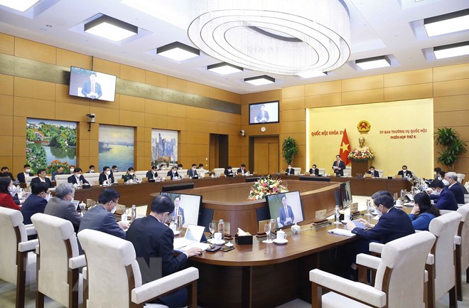 越南第十五届国会常委会第六次会议拉开帷幕