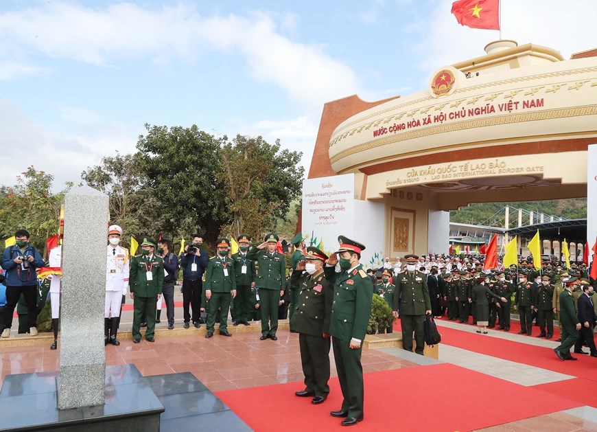 越老加强团结 携手共建和平友好边界线