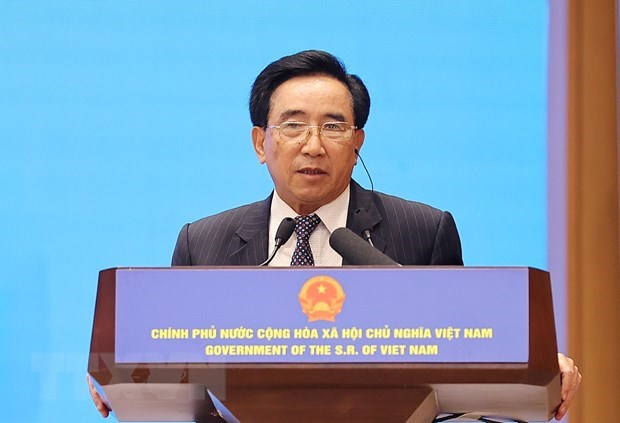 老挝政府总理潘坎•维帕万圆满结束对越南进行的正式访问