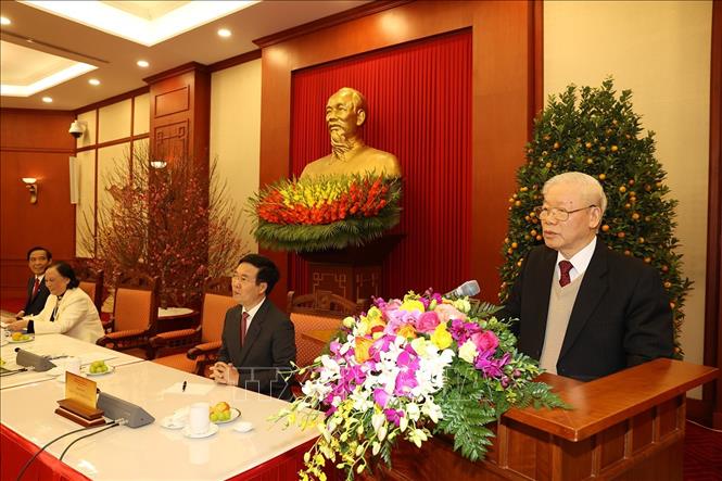越共中央总书记阮富仲：努力确保老年人过上快乐、健康和幸福的生活